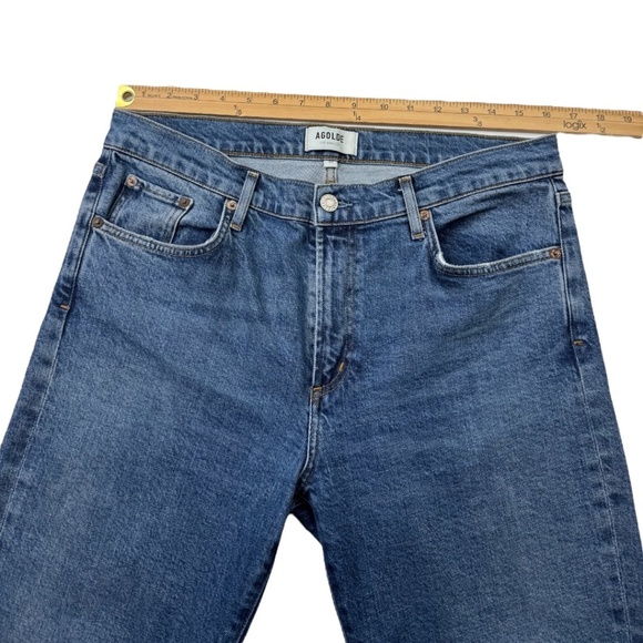 AGOLDE Toni Mid Rise Straight Jeans - Picture 15 of 15